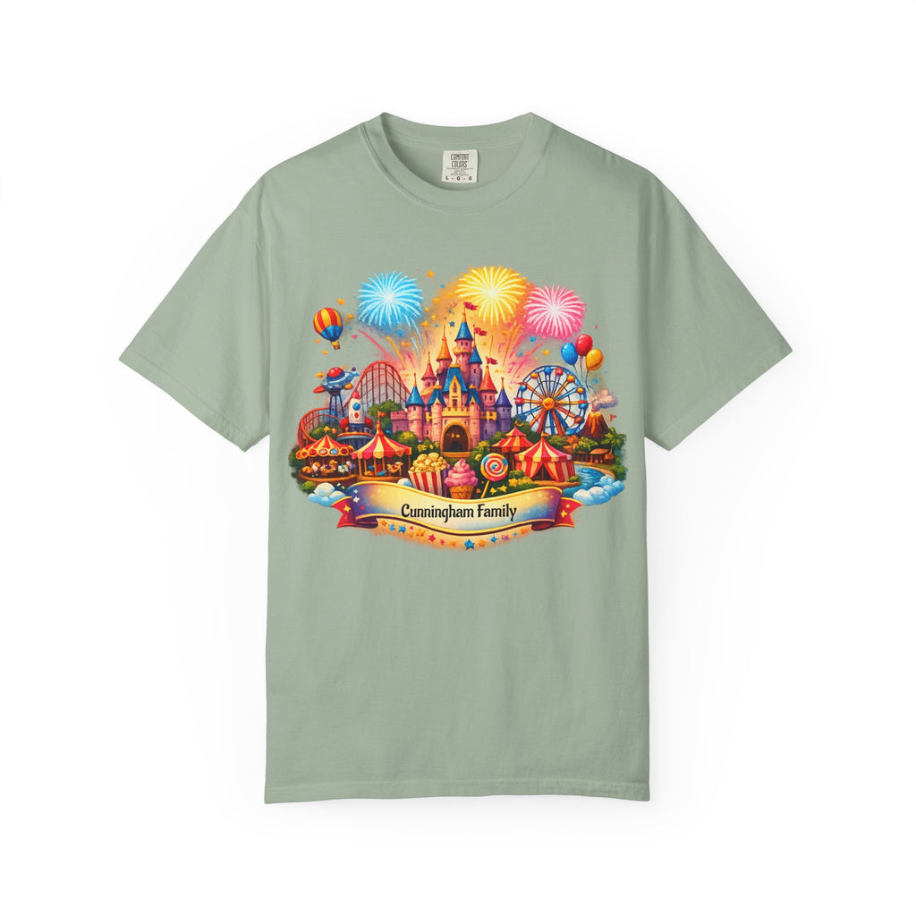 Customizable Name Graphic T-Shirt – for Disney Trips, Theme Park Vacations