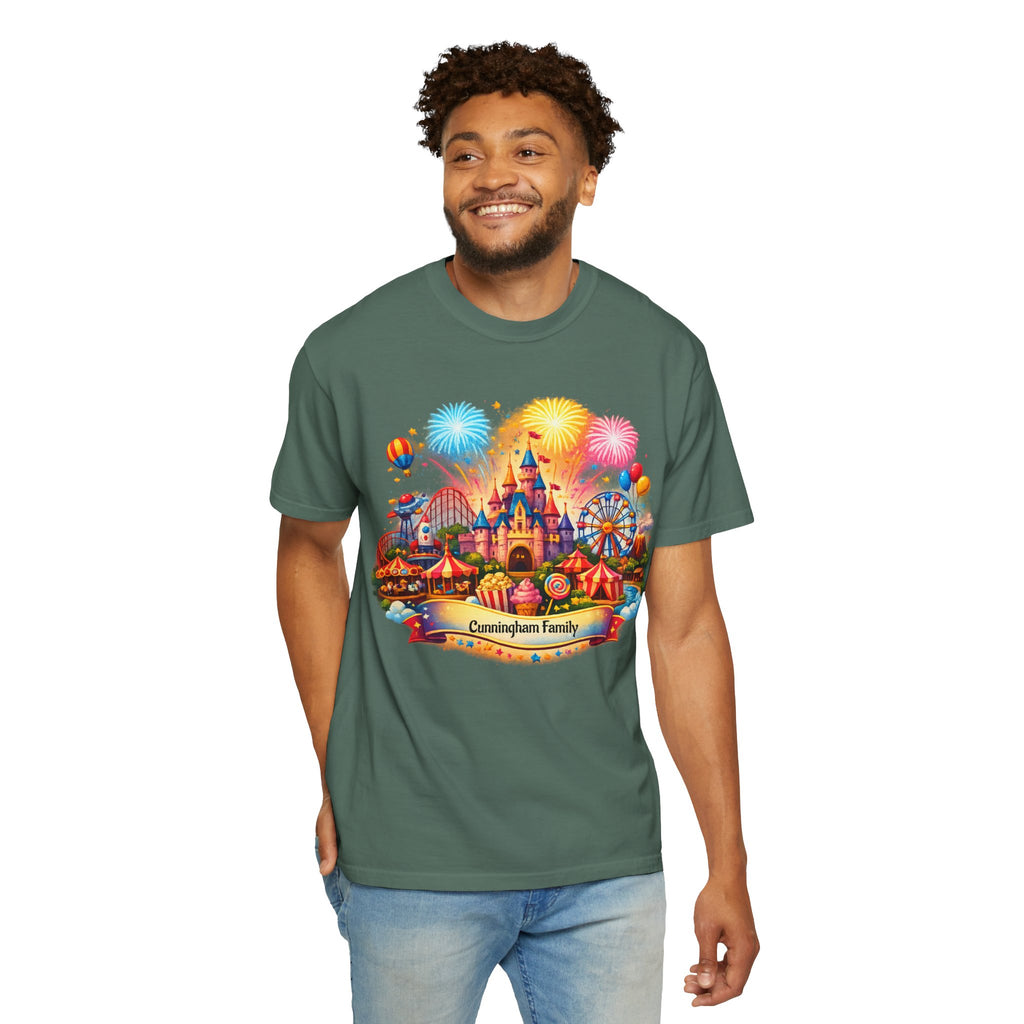 Customizable Name Graphic T-Shirt – for Disney Trips, Theme Park Vacations