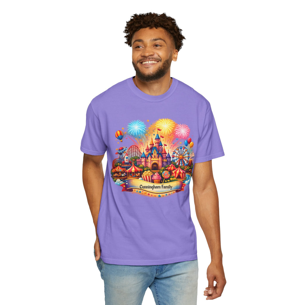 Customizable Name Graphic T-Shirt – for Disney Trips, Theme Park Vacations