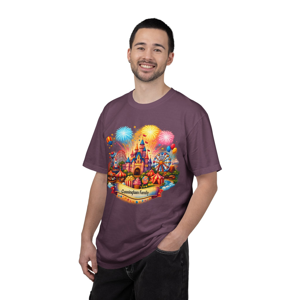 Customizable Name Graphic T-Shirt – for Disney Trips, Theme Park Vacations