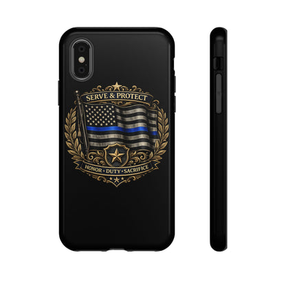 Blue Line Legacy Tough Phone Case