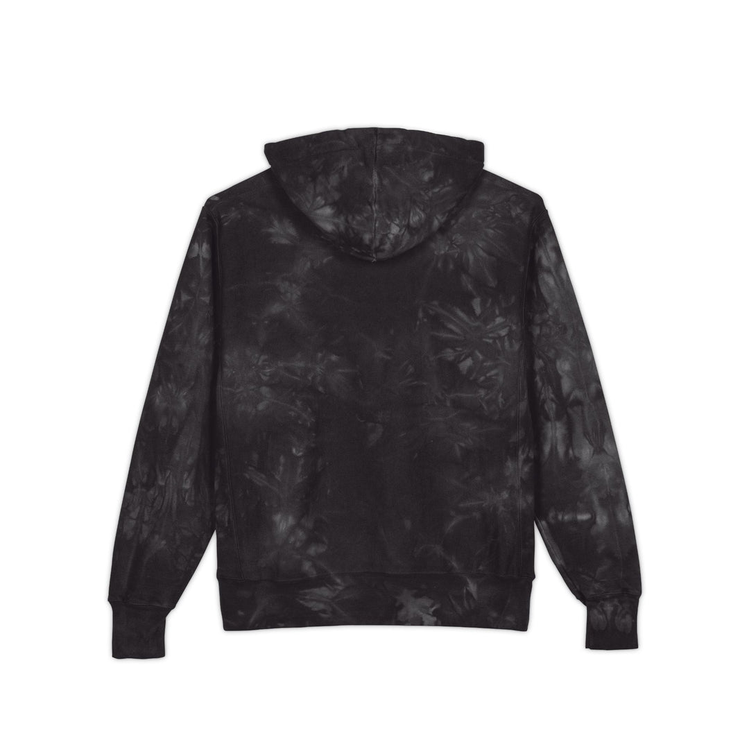 Get Up Show Up Never Give Up Unisex Champion Tie-Dye Hoodie (Embroidery)