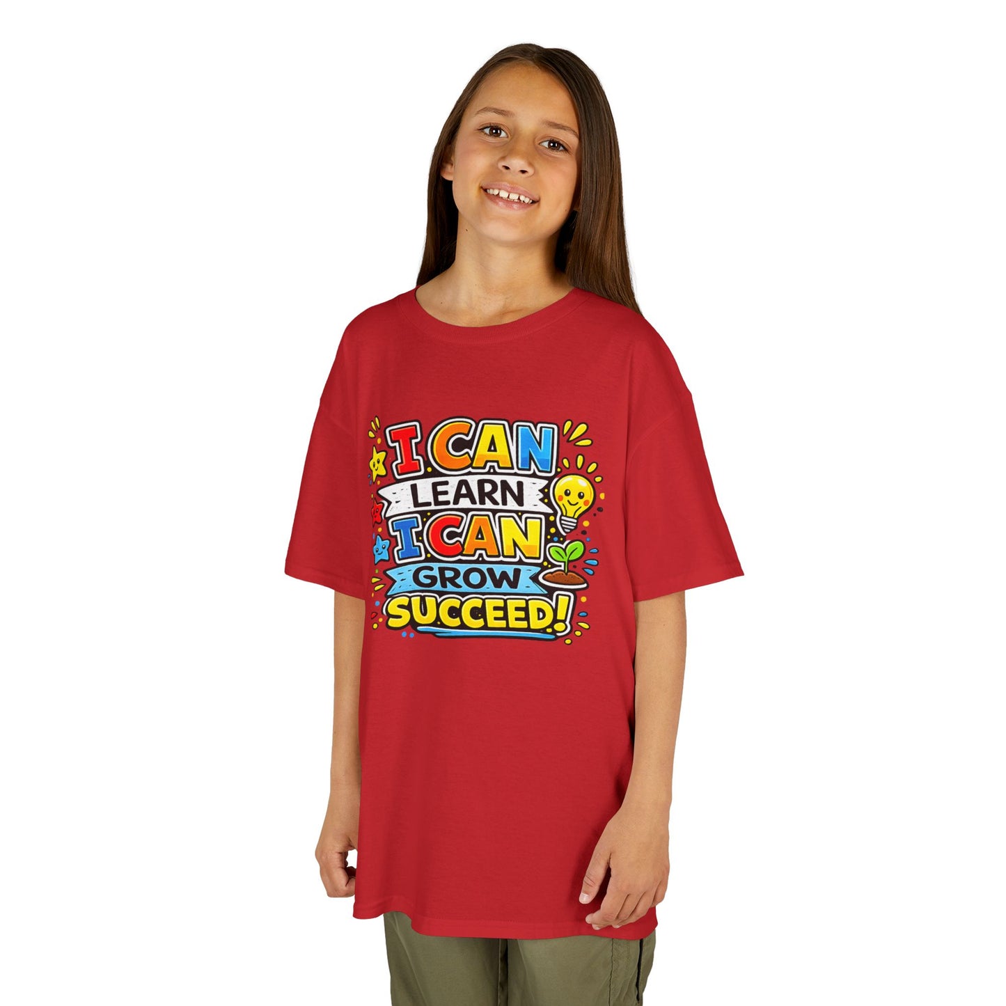 Kids Heavy Cotton™ Motivational Shirt