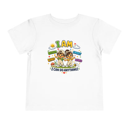 Toddler Motivational T-Shirt | Inspirational Kids Graphic Tee | Soft Cotton Toddler Shirt | Positive Mindset Children's Clothing | Everyday Comfort Tee