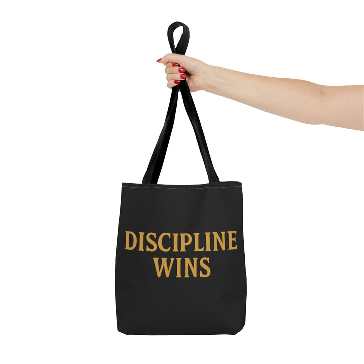 Discipline Wins. Tote Bag