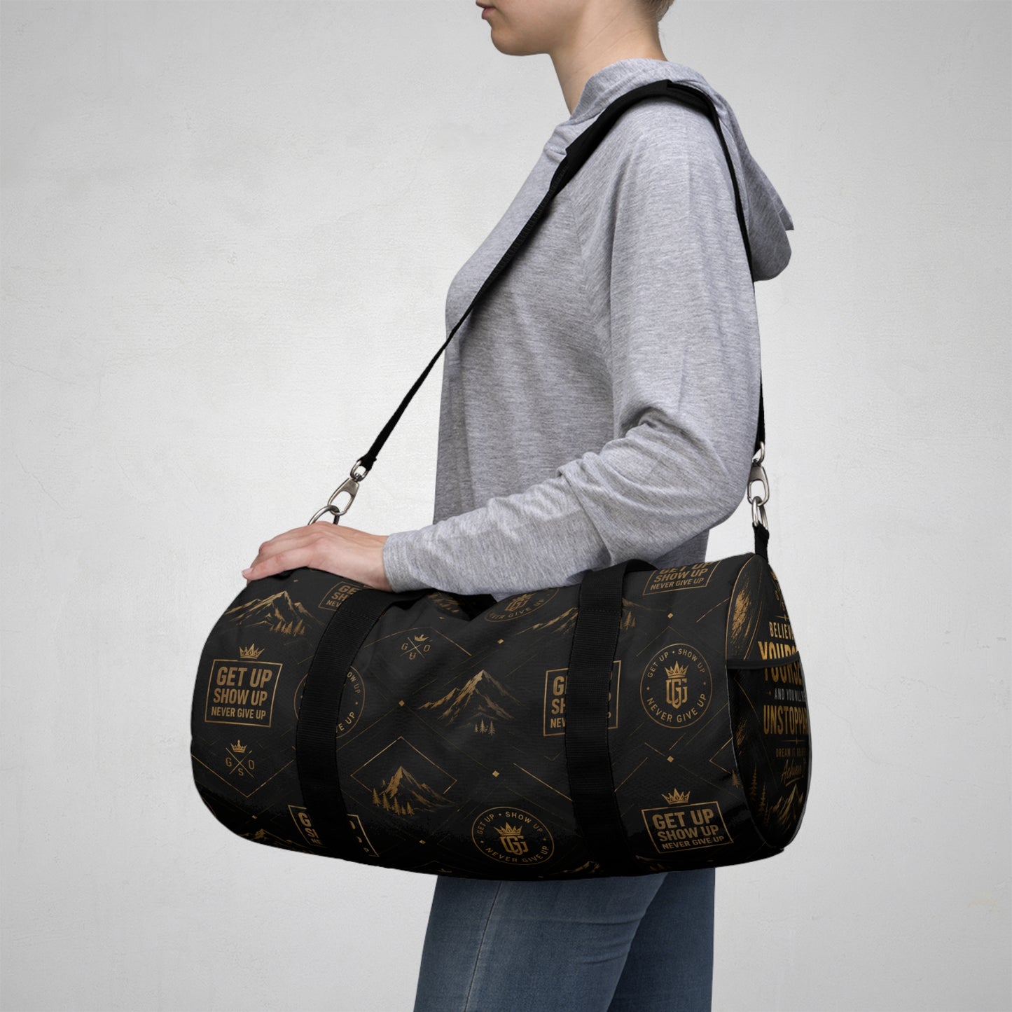 Luxury Duffel Bag – Premium Travel & Gym Bag for Everyday Carry, Weekend Trips & Fitness Essentials