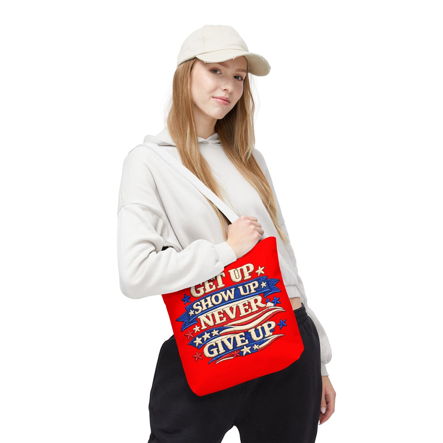 Patriotic 4th of July Tote Bag | Reusable American Pride Shopping Bag | USA Independence Day Beach, Grocery & Everyday Carry Tote