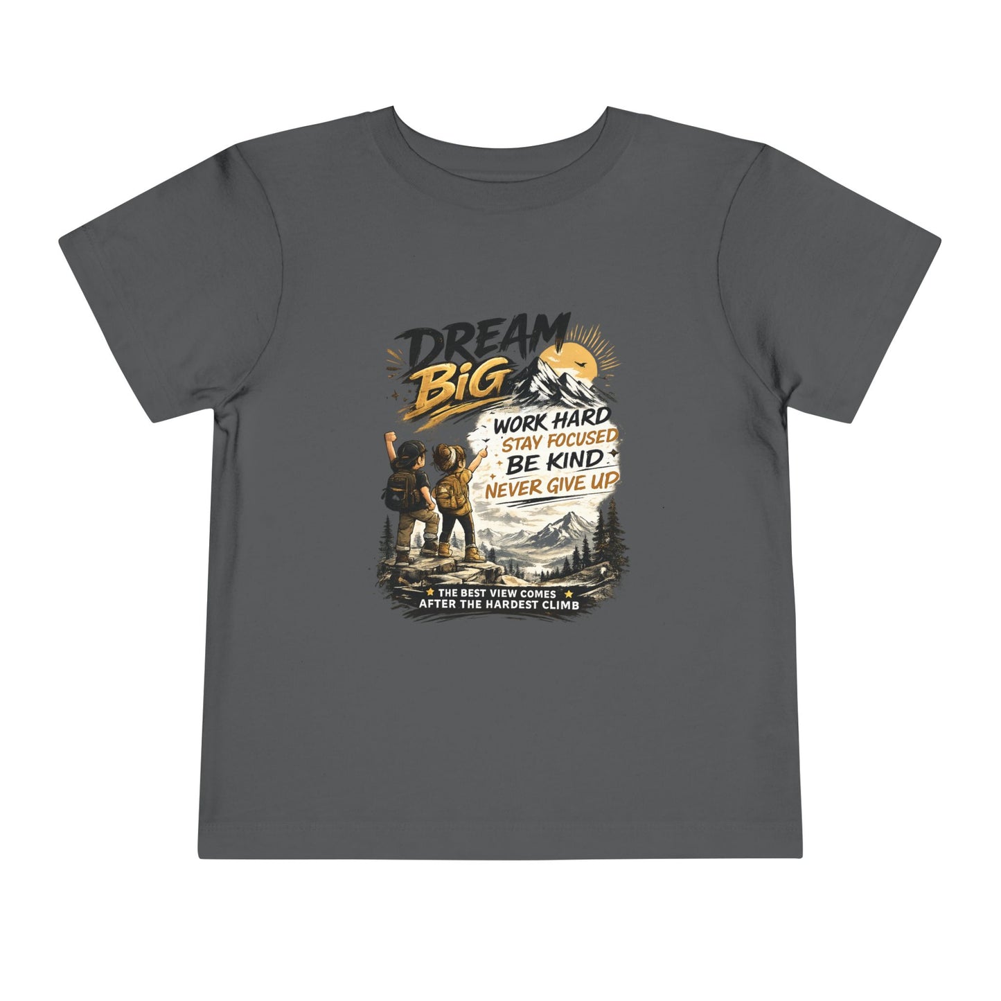 Toddler Motivational T-Shirt | Inspirational Kids Graphic Tee | Soft Cotton Toddler Shirt | Positive Mindset Children's Clothing | Everyday Comfort Tee