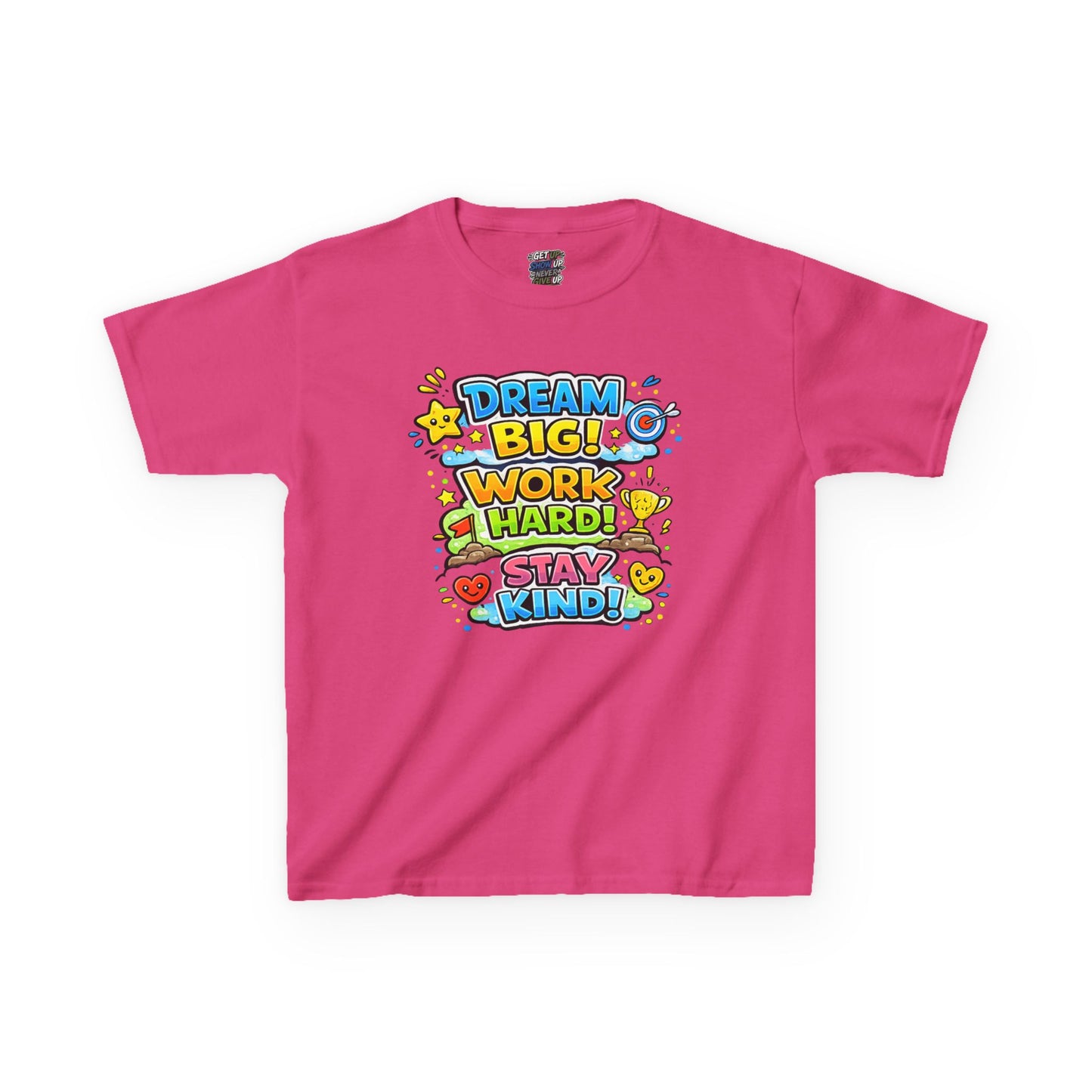 Kids Heavy Cotton™ Motivational Shirt
