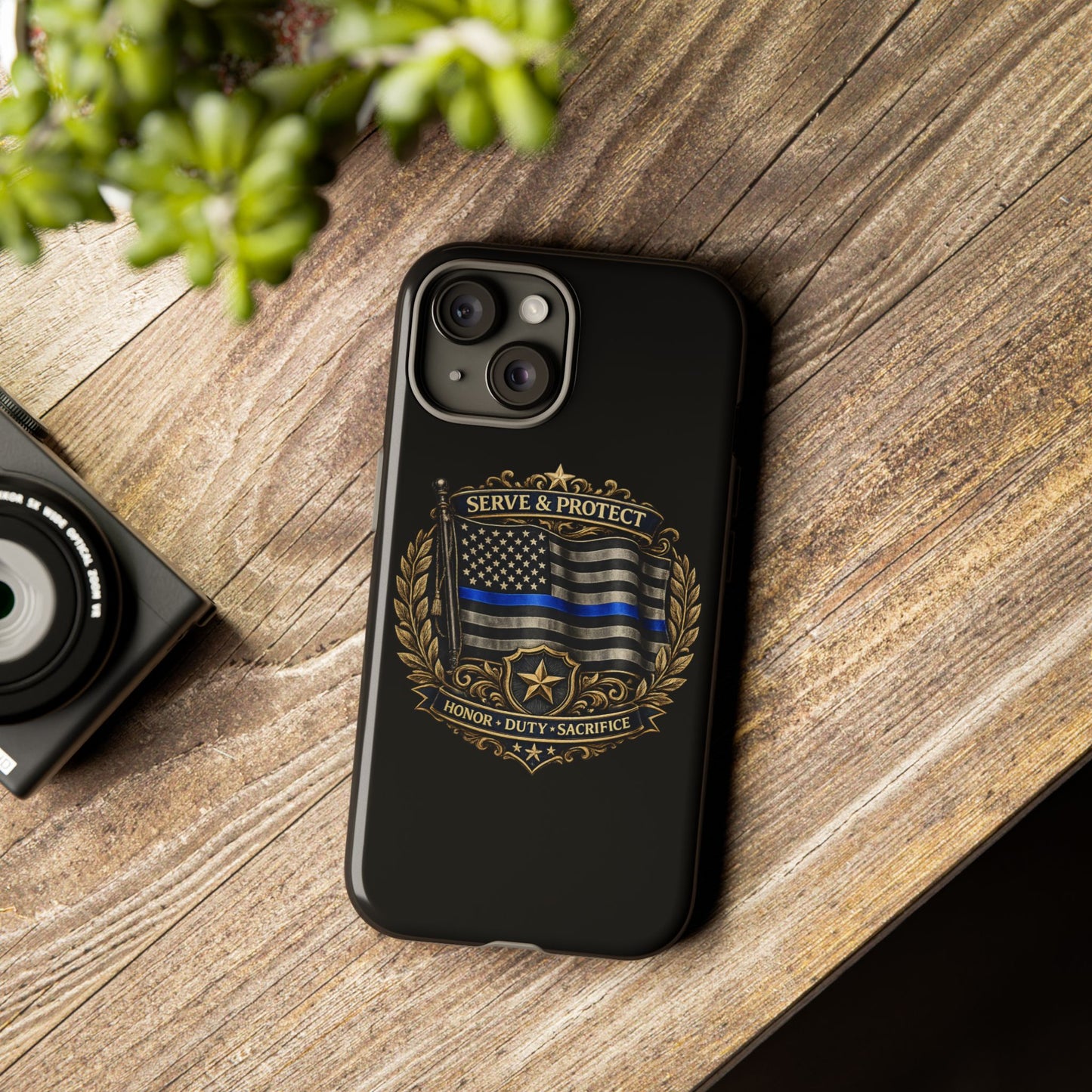Blue Line Legacy Tough Phone Case