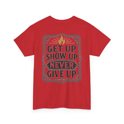 Built In Silence. Unleashed in Iron. Unisex Heavy Cotton Tee