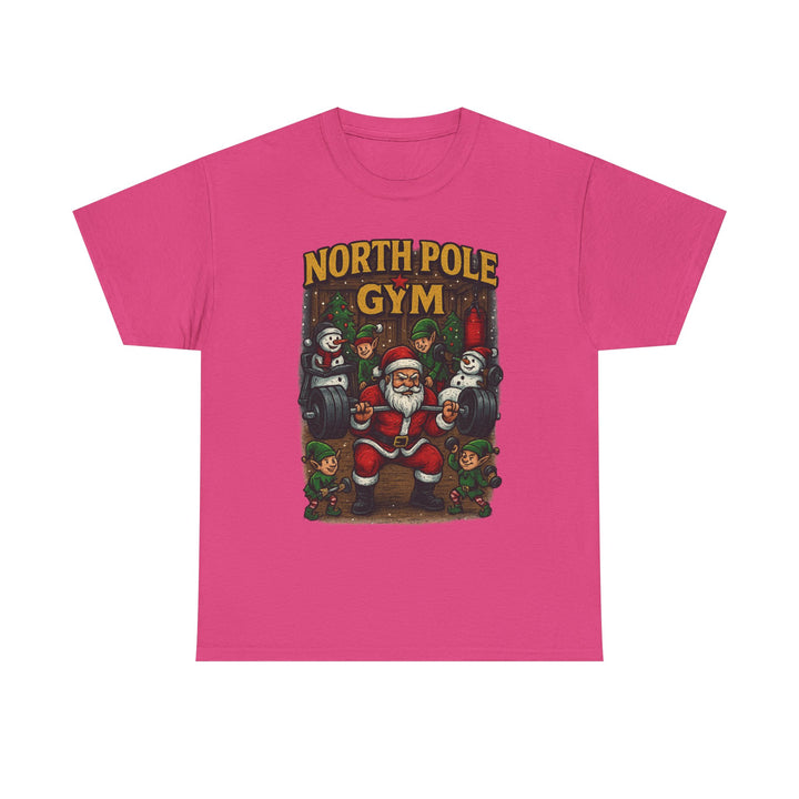 North Pole Gym. Unisex Heavy Cotton Tee