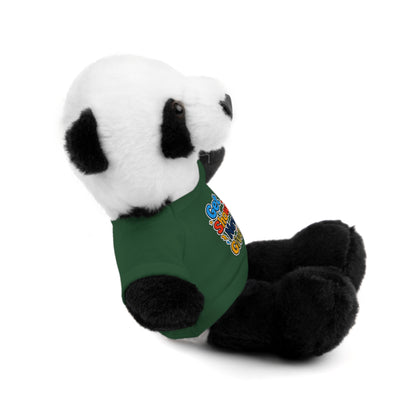 Stuffed Animals with Tee " Get Up Show Up Never Give Up"