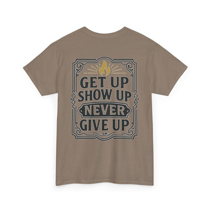 Built In Silence. Unleashed in Iron. Unisex Heavy Cotton Tee