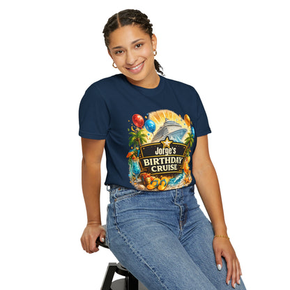 Custom Name Birthday Cruise Shirt