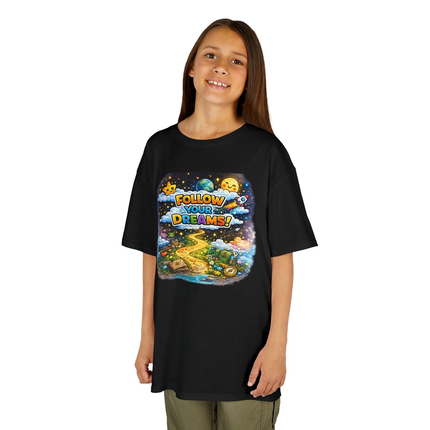 Kids Heavy Cotton™ Motivational T shirt