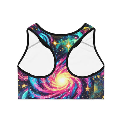 No Excuses Sports Bra – Train Hard, Stay Supported (GALAXY)