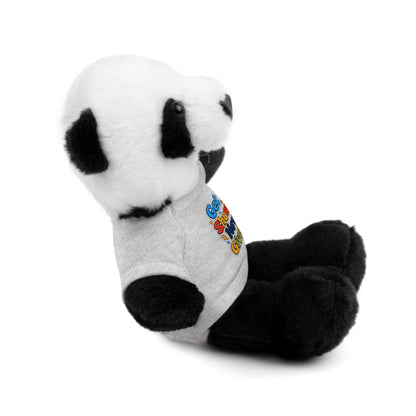Stuffed Animals with Tee " Get Up Show Up Never Give Up"