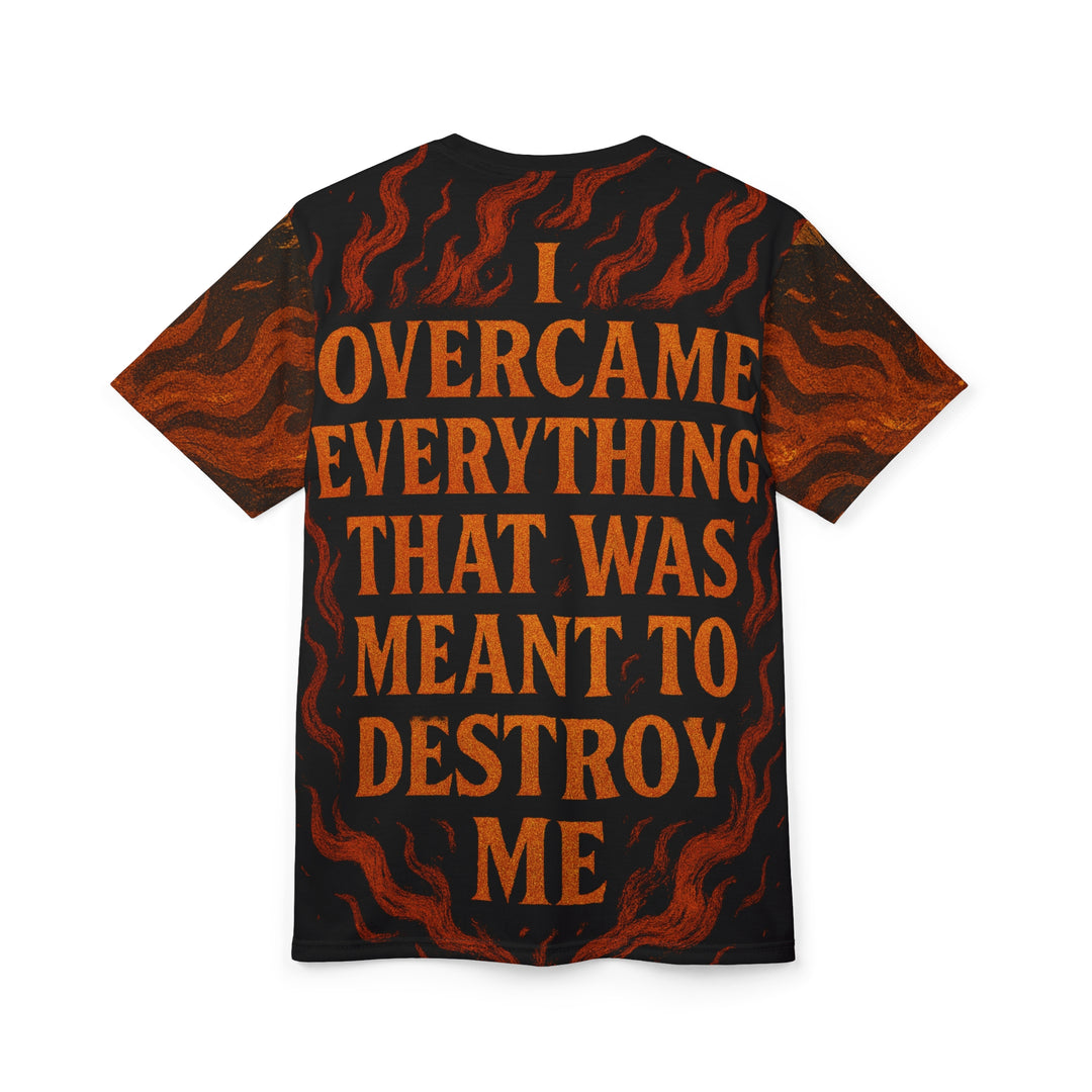 Women's Relentless Drive Tee – I Overcame Everything That Was Meant to Destroy Me