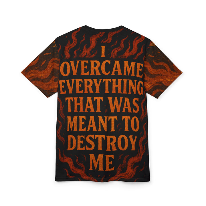 Women's Relentless Drive Tee – I Overcame Everything That Was Meant to Destroy Me