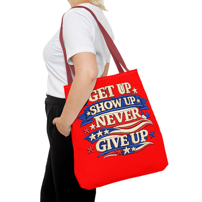 Patriotic 4th of July Tote Bag | Reusable American Pride Shopping Bag | USA Independence Day Beach, Grocery & Everyday Carry Tote
