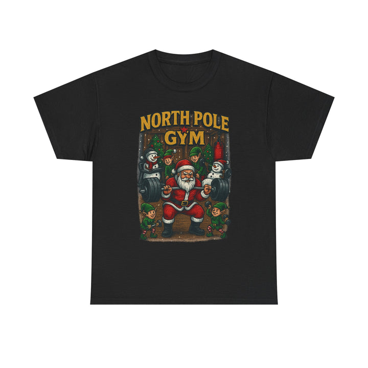 North Pole Gym. Unisex Heavy Cotton Tee
