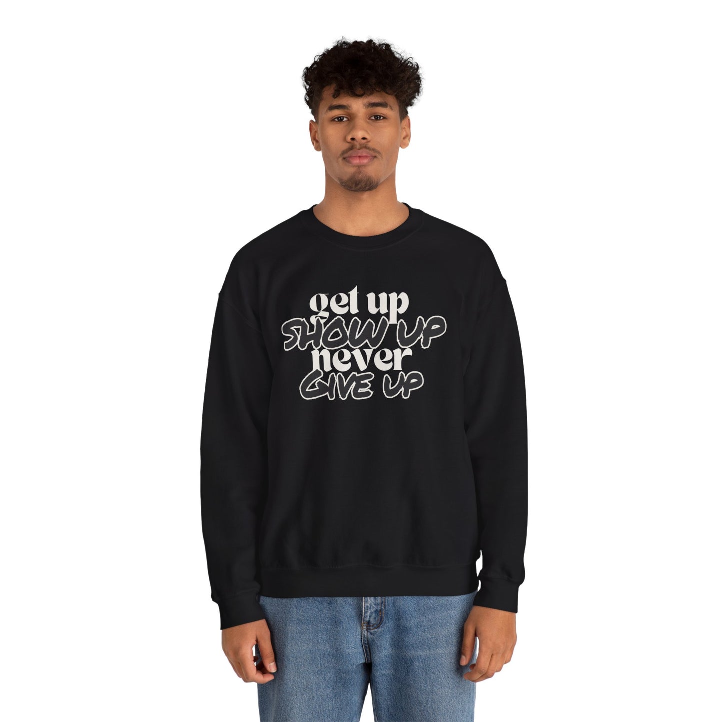 Relentless Drive Crewneck Sweatshirt UNISEX– Stay Warm, Stay Motivated