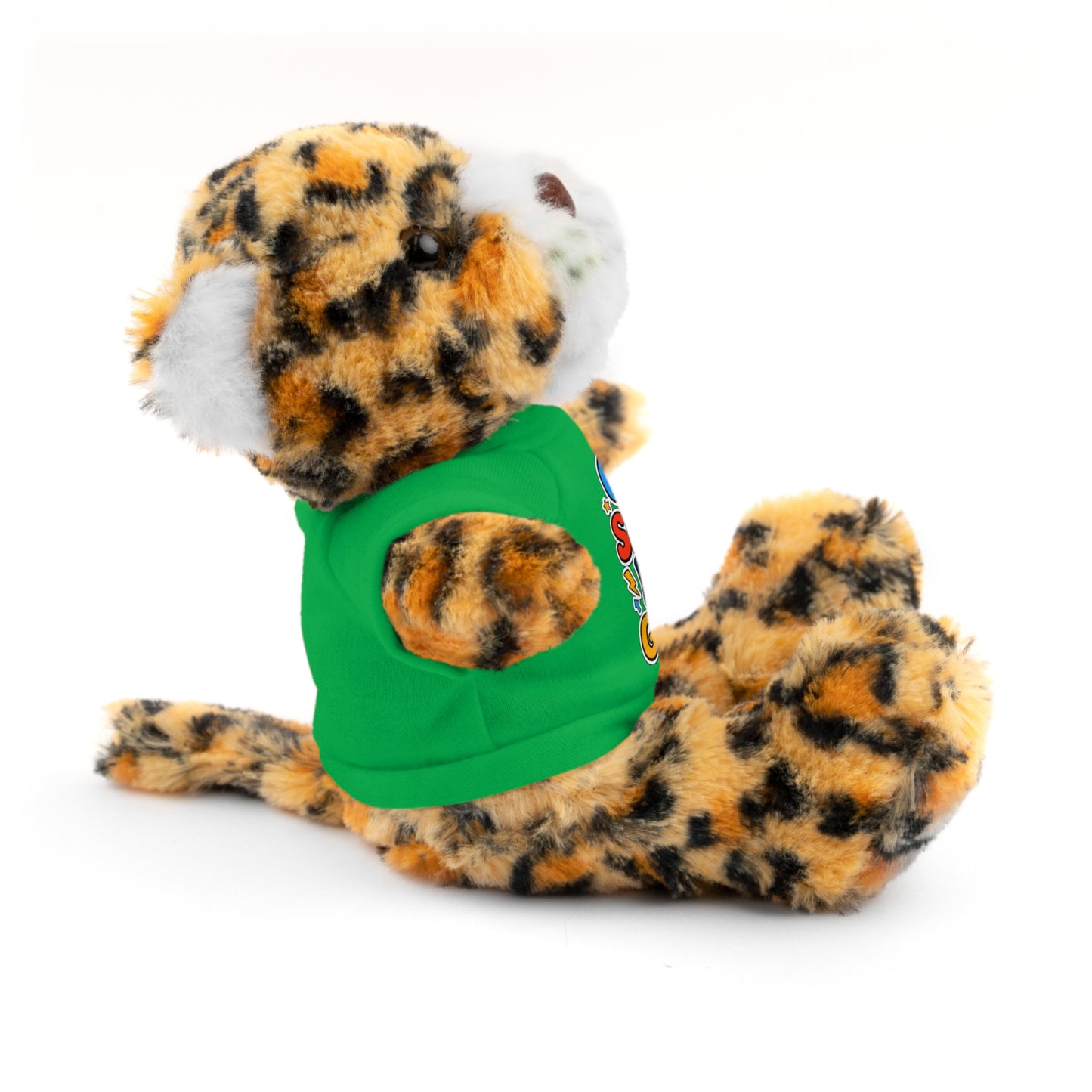 Stuffed Animals with Tee " Get Up Show Up Never Give Up"