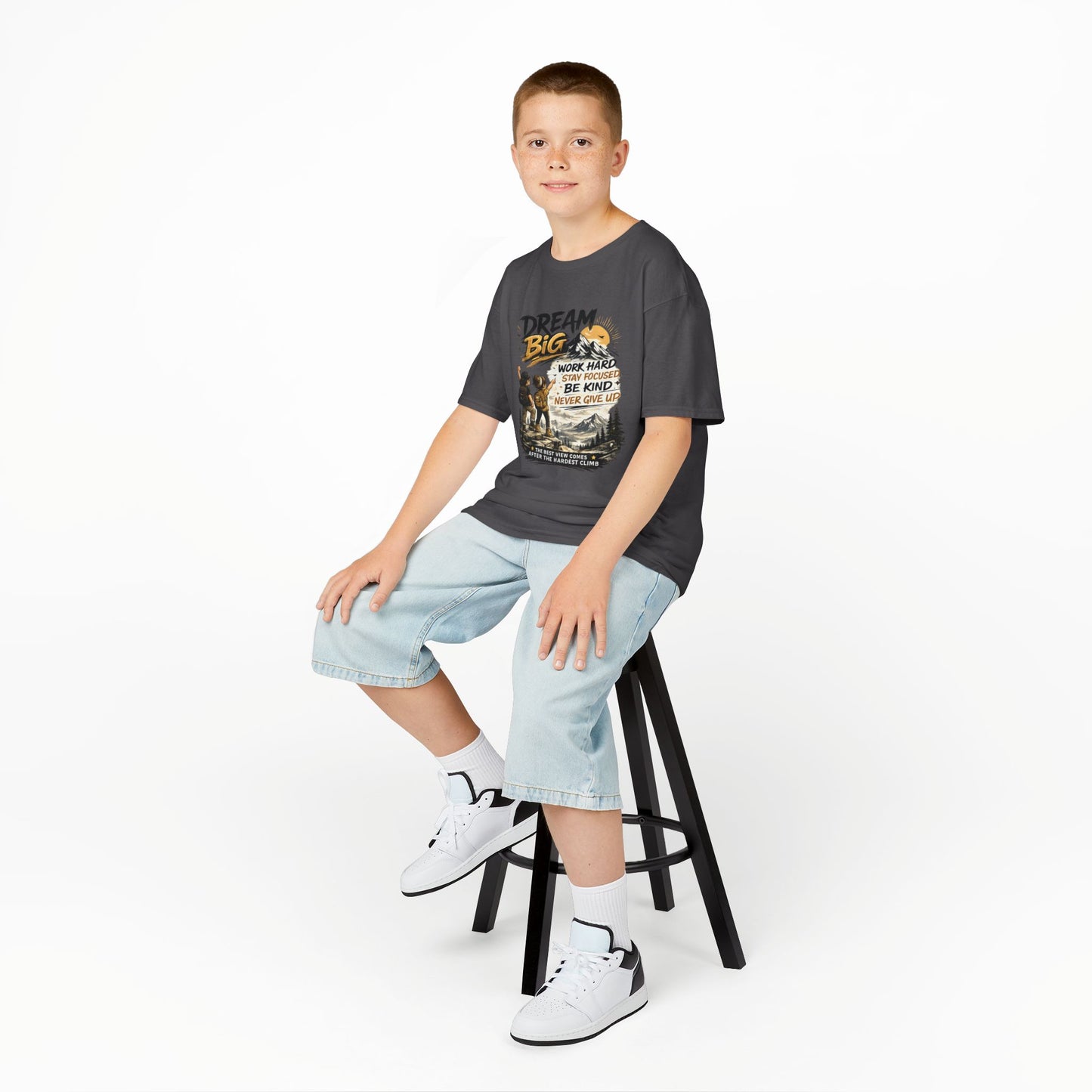 Kids Heavy Cotton™ Motivational T shirt