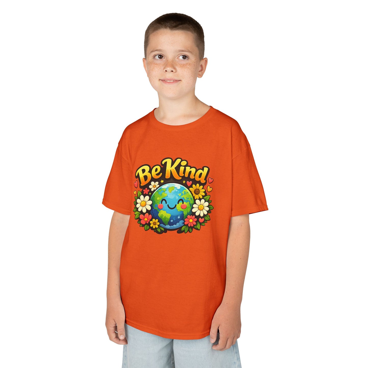 Kids Heavy Cotton™ Tee "Be Kind"