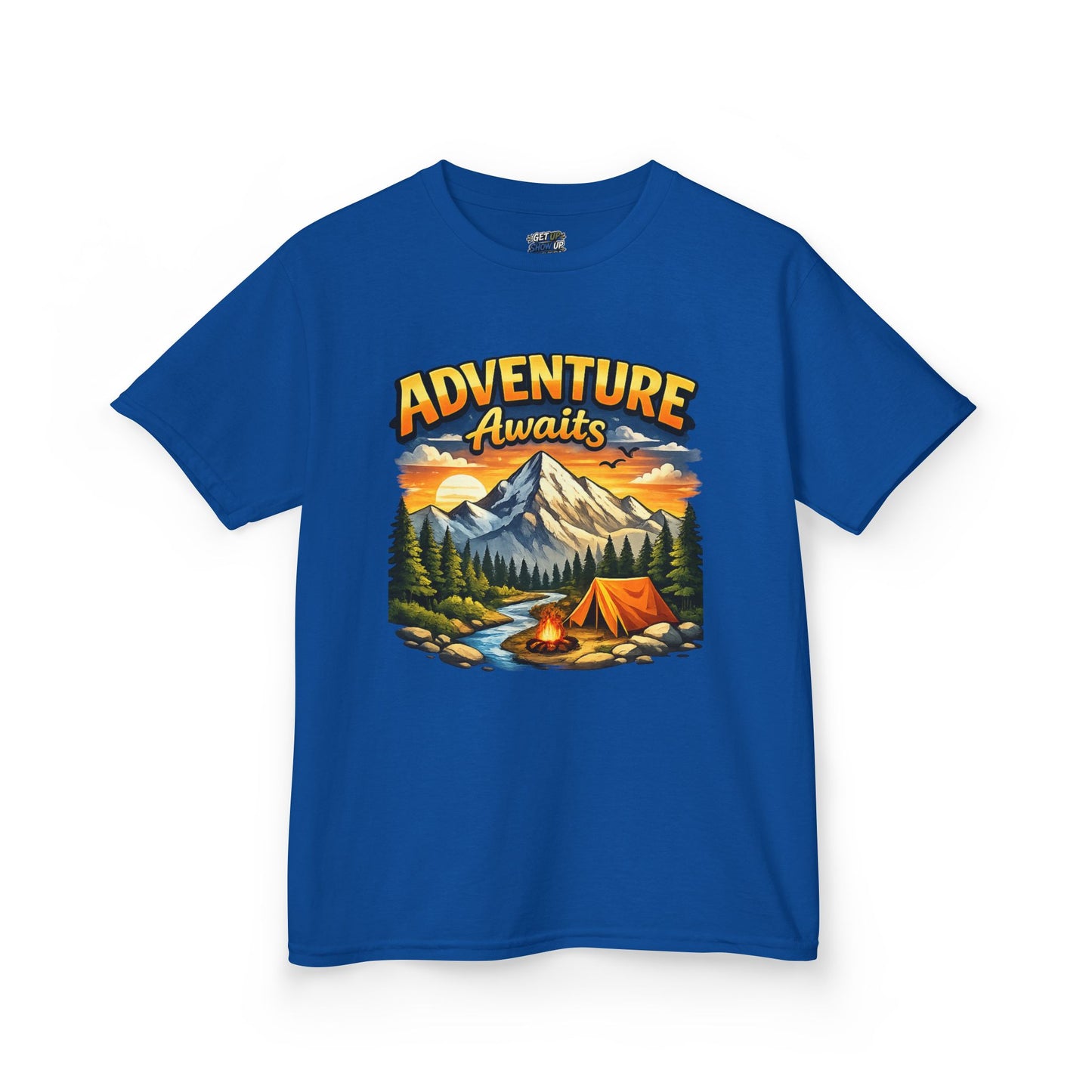 Kids Heavy Cotton™ Tee Adventure Awaits
