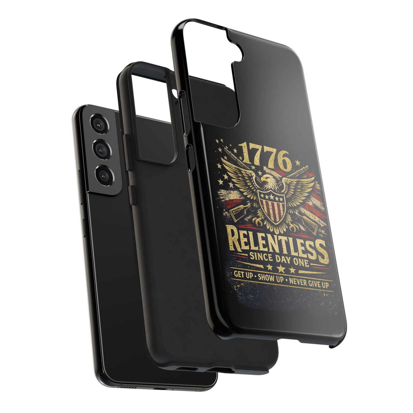 Patriotic 4th of July Tough Phone Case | Shockproof Protective Cover for iPhone & Samsung | USA Independence Day Design
