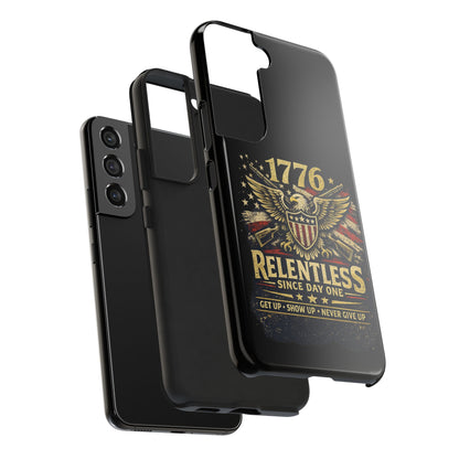 Patriotic 4th of July Tough Phone Case | Shockproof Protective Cover for iPhone & Samsung | USA Independence Day Design