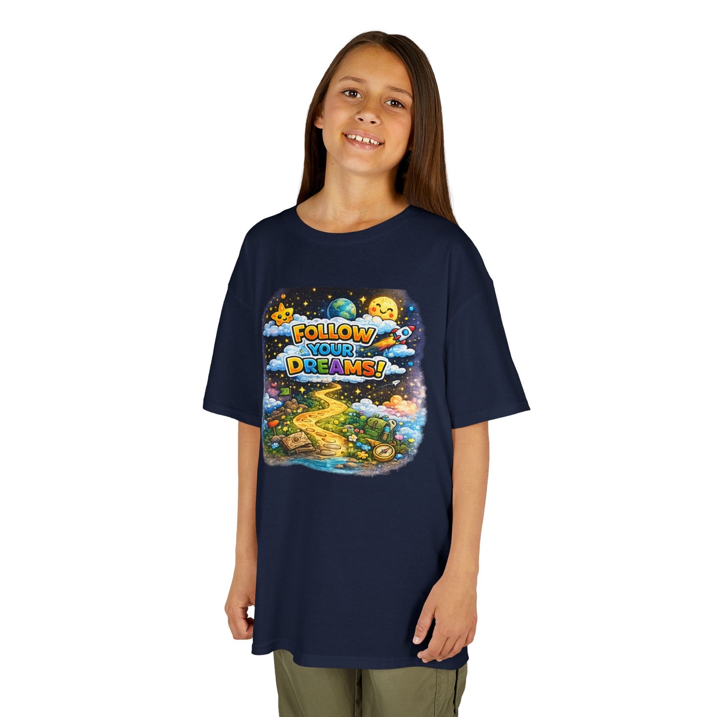 Kids Heavy Cotton™ Motivational T shirt