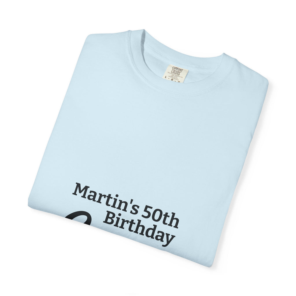 Custom Name & Age Birthday Crew T-Shirt – Personalized Group Shirt