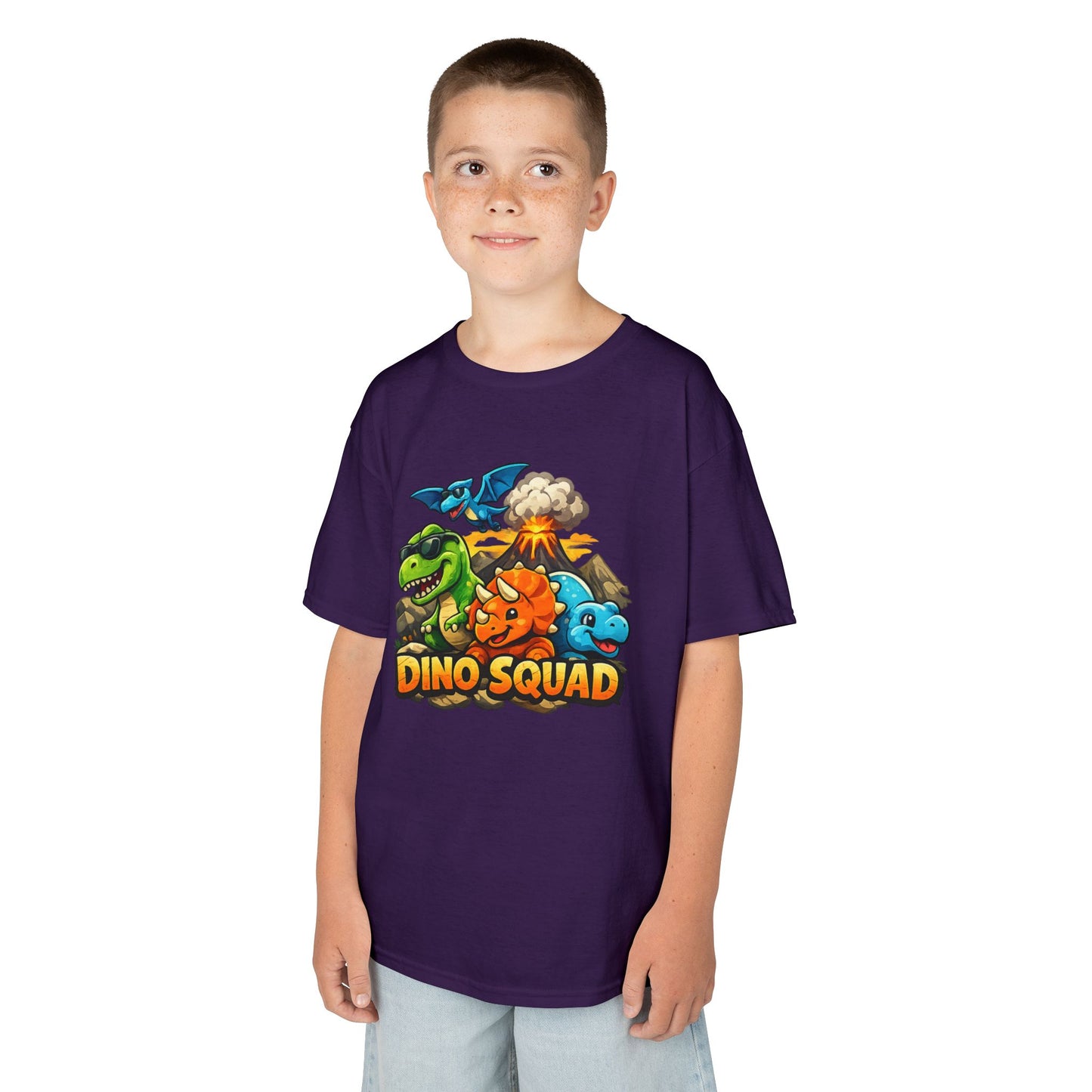 Kids Heavy Cotton™ Tee "Dino Squad"