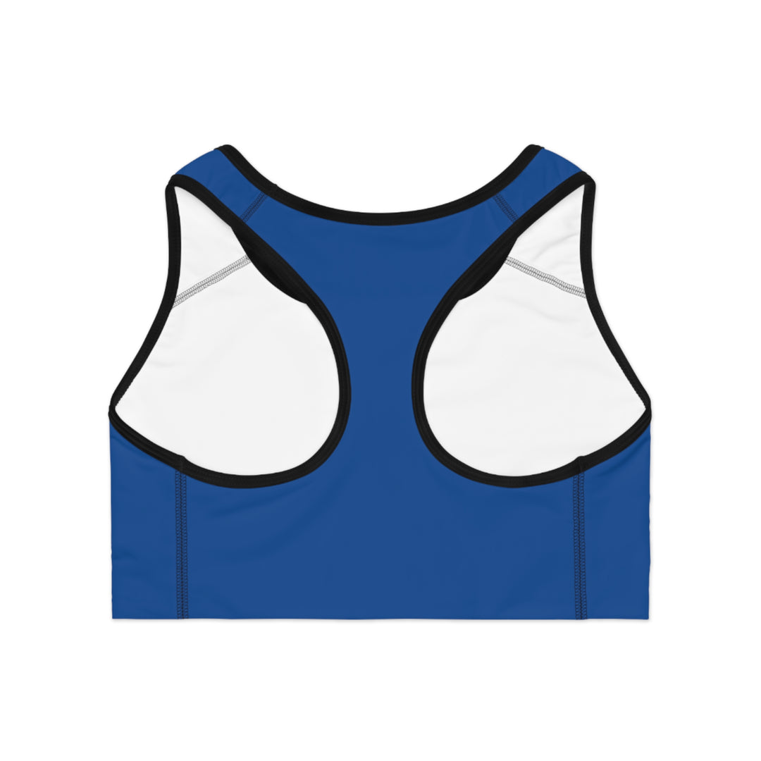 No Excuses Sports Bra – Train Hard, Stay Supported (Royal)