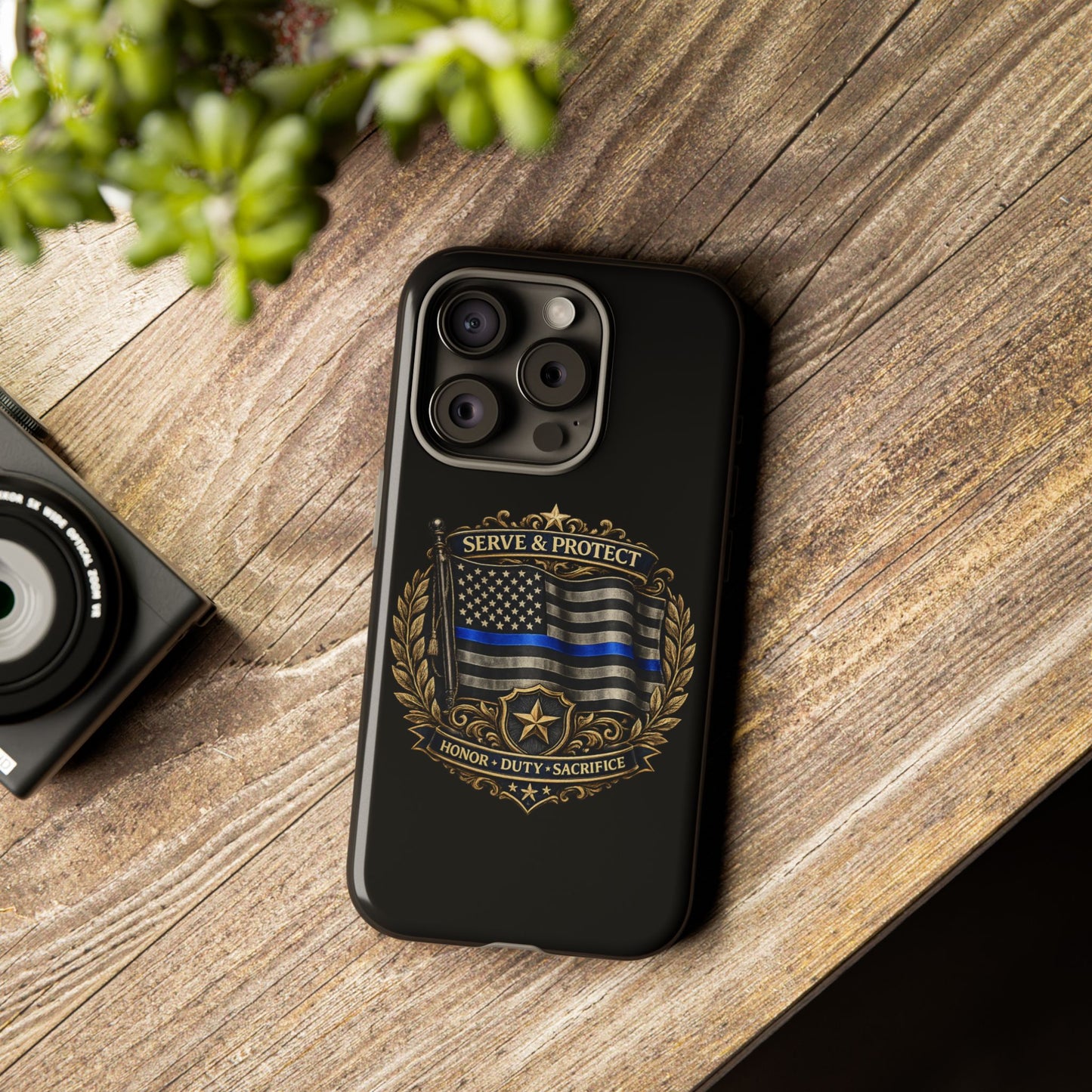 Blue Line Legacy Tough Phone Case