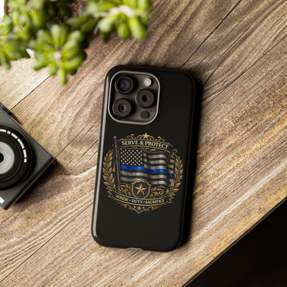 Blue Line Legacy Tough Phone Case