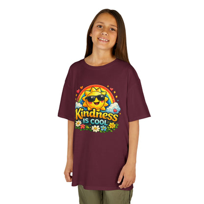 Kids Heavy Cotton™ Tee "Kindness is Cool"