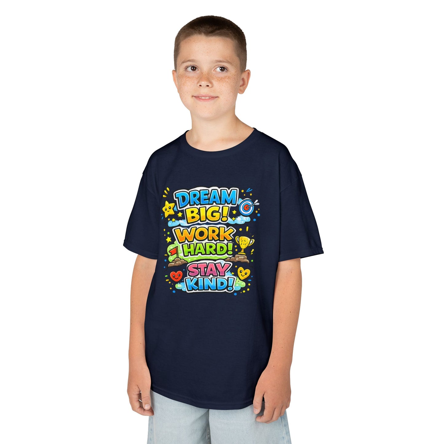 Kids Heavy Cotton™ Motivational Shirt