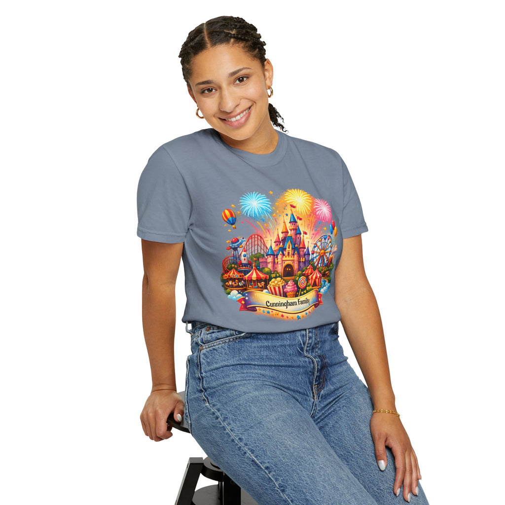 Customizable Name Graphic T-Shirt – for Disney Trips, Theme Park Vacations