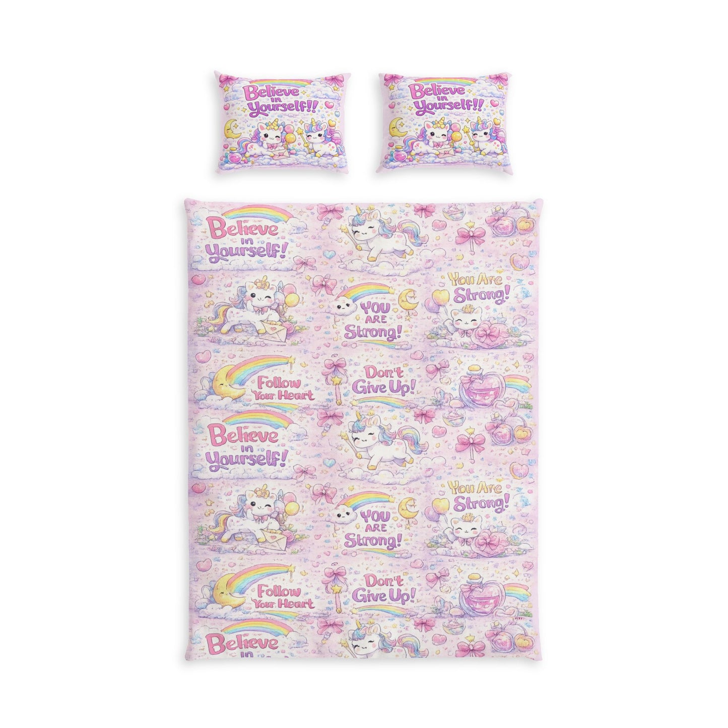 Premium Cotton Duvet Cover Set – Soft Breathable Bedding with Matching Pillow Sham