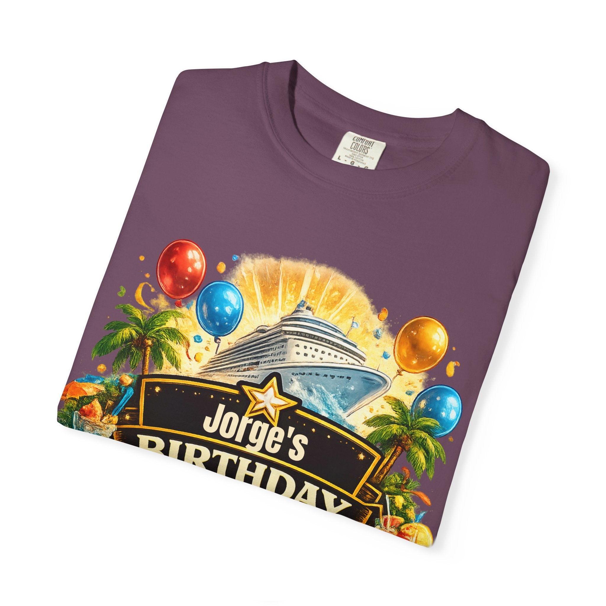 Custom Name Birthday Cruise Shirt