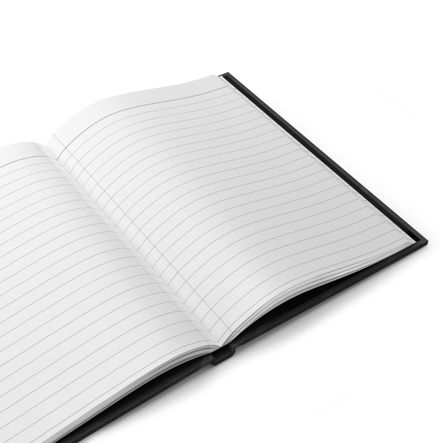 Discipline Wins Hardcover Journal. Matte
