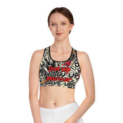 No Excuses Sports Bra – Train Hard, Stay Supported (FIERCE)