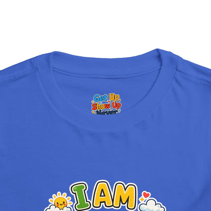 Toddler Motivational T-Shirt | Inspirational Kids Graphic Tee | Soft Cotton Toddler Shirt | Positive Mindset Children's Clothing | Everyday Comfort Tee