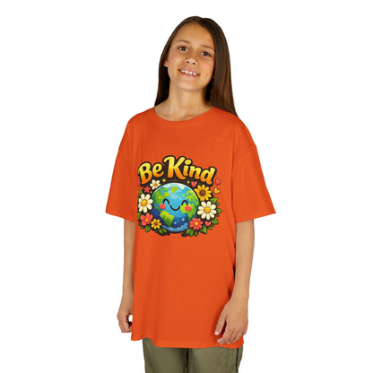 Kids Heavy Cotton™ Tee "Be Kind"