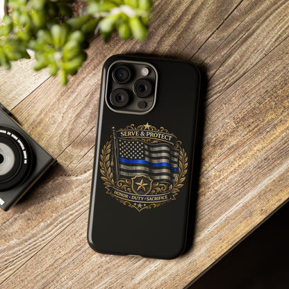 Blue Line Legacy Tough Phone Case