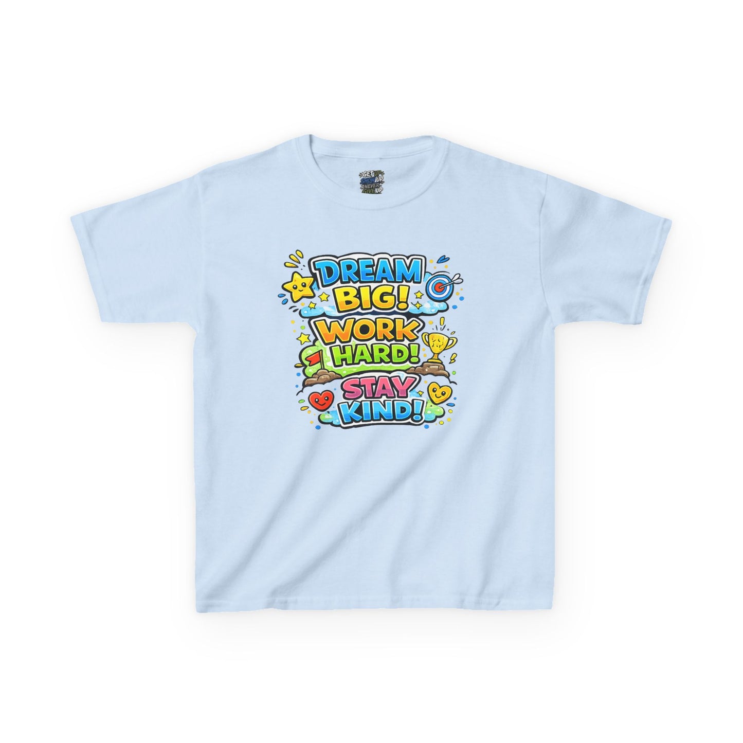 Kids Heavy Cotton™ Motivational Shirt